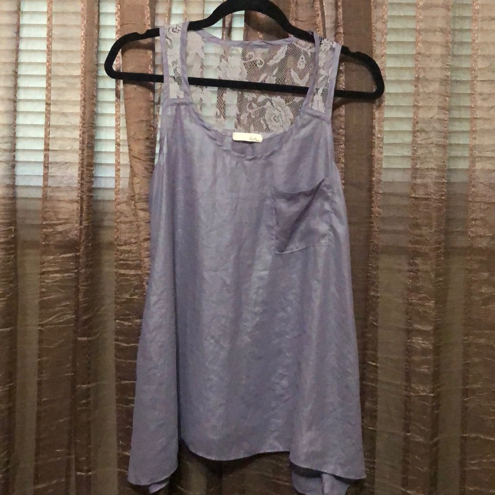 EUC lush medium tank top